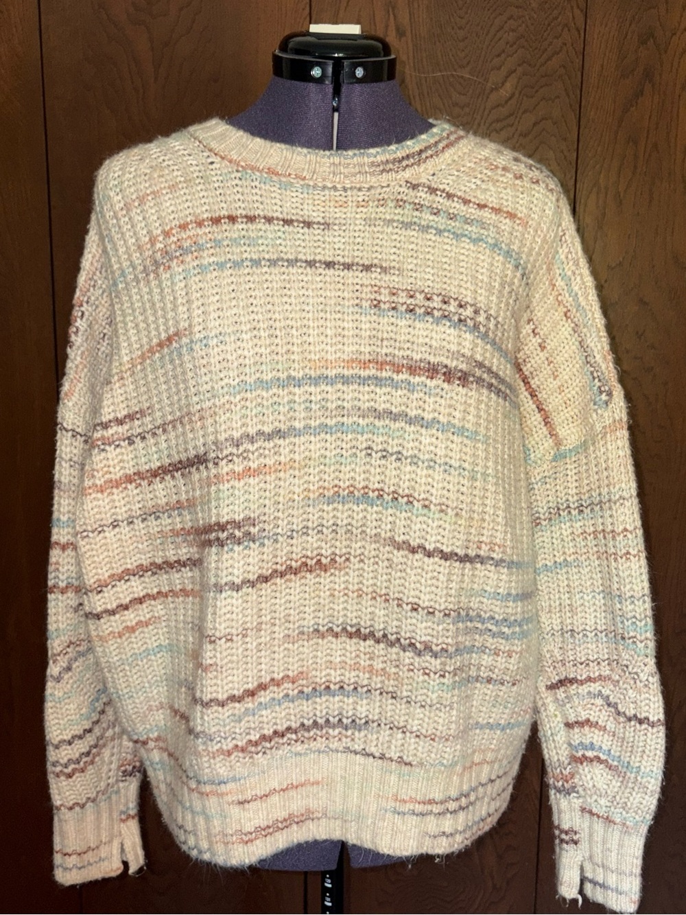 Cream AE oversized Sweater
